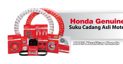 Suku Cadang Asli Motor Honda