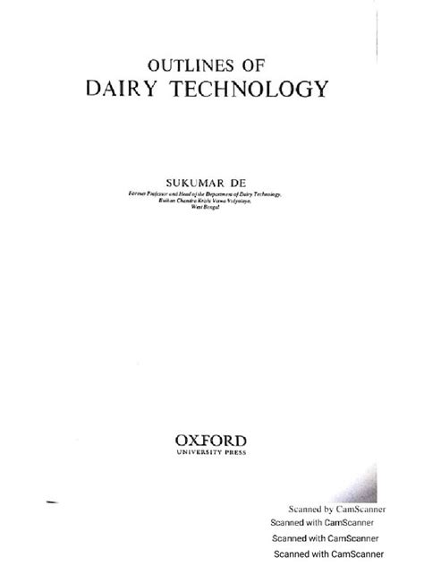 Sukumar De Dairy Technology Pdf References