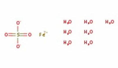 Sulfate De Fer 2 Formule rique Structure, Propriétés, Risques Et