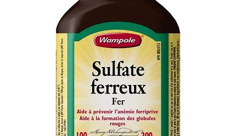 Sulfate Ferreux Liquide De Fer 4 Fe UAB Bidon De 5 L