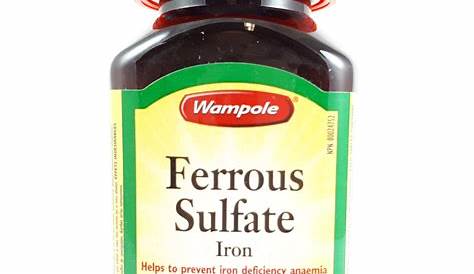 Sulfate Ferreux Wampole