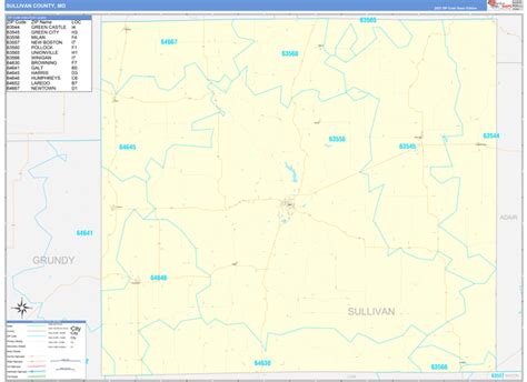 Sullivan County Mo Zip Code
