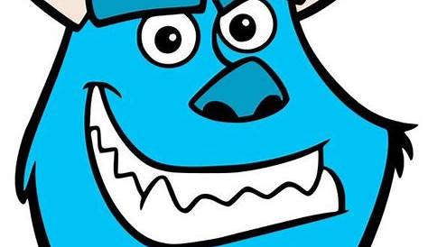 Mike, Sully, Celia, Randall and Boo faces - svg, pdf, png and dxf files