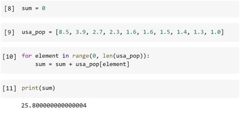 sum of squares of elements in list python