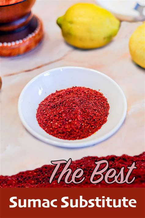 Sumac Spice Substitute