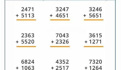 Multiplicar Números de 4 Dígitos por 2 Dígitos Usando Comas como