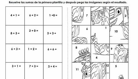 Rompecabezas De Sumas Para Preescolar Y Primaria 3rd Grade Math