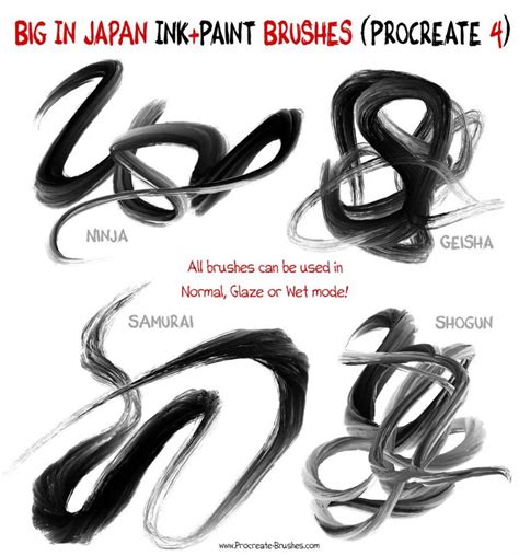 Sumi-E Brush Procreate