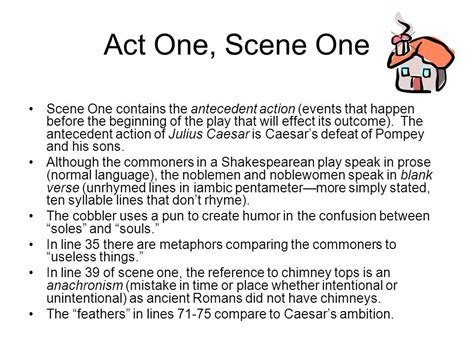 summarize act one of julius caesar