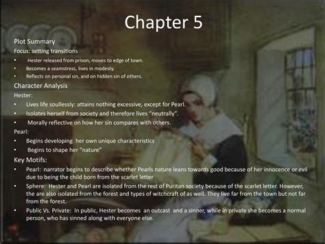 PPT The Scarlet Letter Chapters 58 PowerPoint Presentation, free