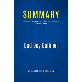 summary of bad boy book