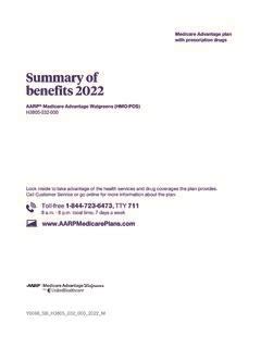 summary of benefits 2022