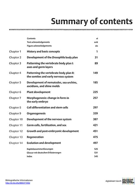 summary of content