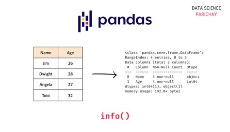 summary of dataframe in pandas