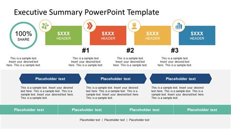 summary presentation template