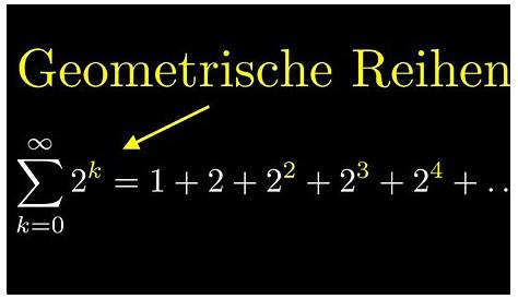 re.math | geometrische Reihe