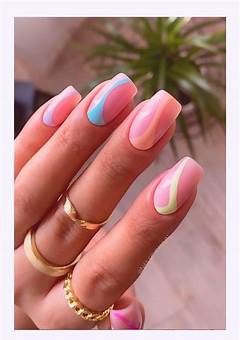 Summer Acrylic Nails Short: Embrace The Trendy And Playful Look