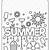 summer coloring pages printable pdf
