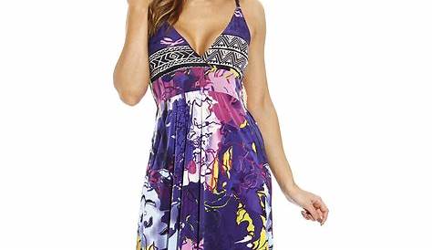 Ladies Pistachio Sleeveless Tie Dye Summer Dresses Beach Holiday Dress
