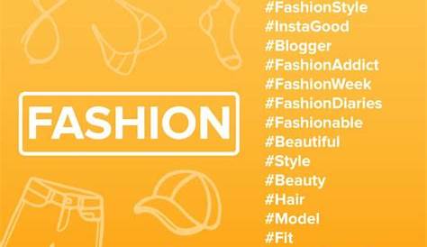 Summer Fashion Hashtags 2022