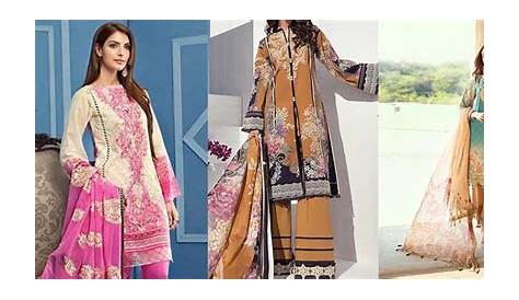 New Arrival of Summer Dresses 2018 Pakistani Lawn Collection for Girls