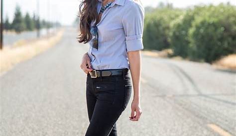 Summer Outfits With Black Skinny Jeans on Stylevore