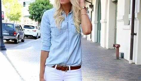 Summer Outfits With White Jeans