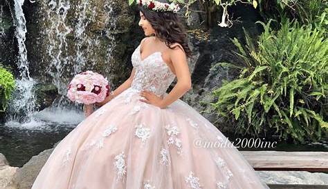 Crystal Beaded Floral Appliqué Quinceañera Dress Morilee Style 34022