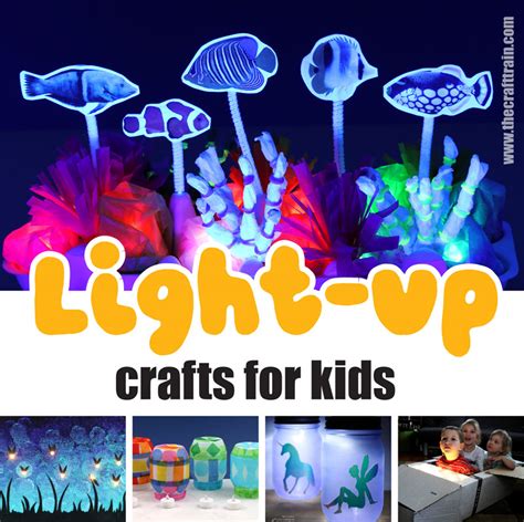 summer DIY crafts with LED lights