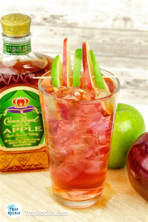 Summer Drinks With Crown Apple