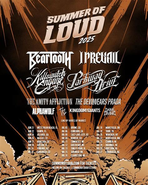 summer of loud lineup