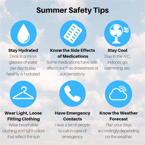 summer safety tips for adults