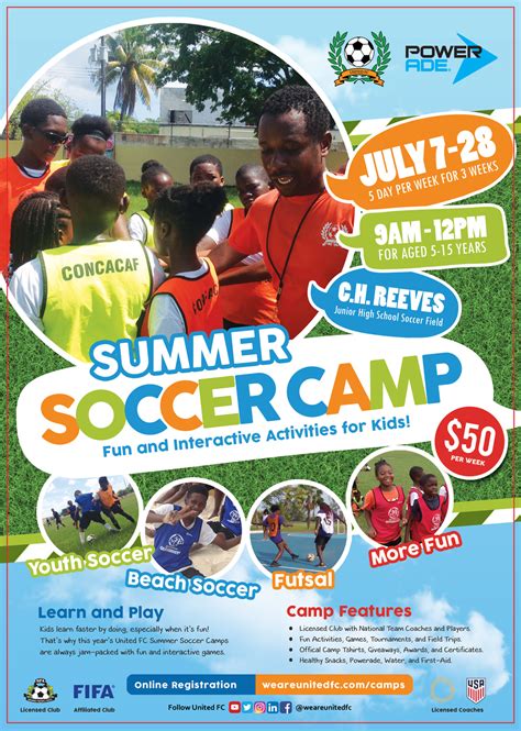 summer soccer camps for youth near me