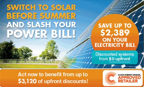 summer specials for renewable energy
