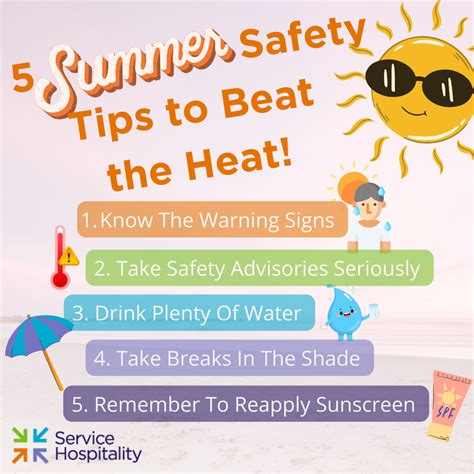 summer time safety tips