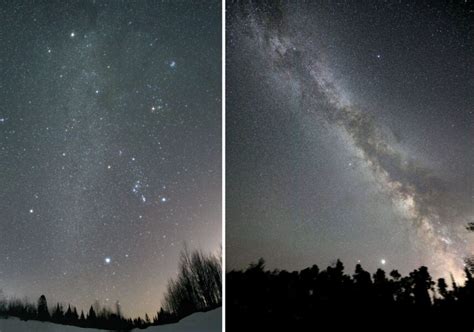银河系与地球的四季图，夜空里藏着的时间罗盘