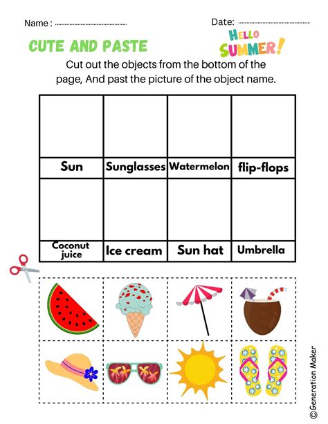 5 Summer Worksheet Tips