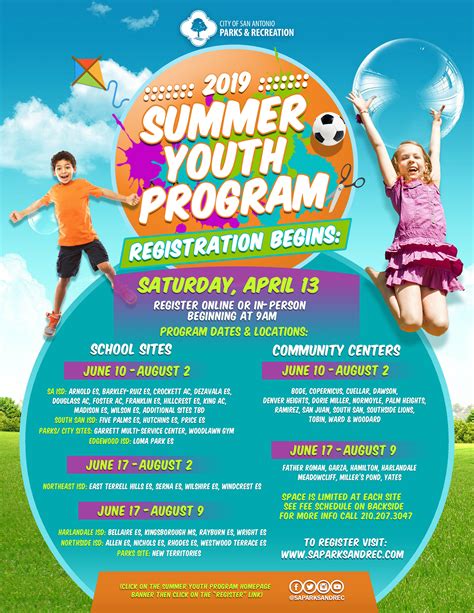 summer youth programs for teens