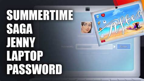 how to get jenny's laptop password in summertime saga game Games S... Summertime, Saga