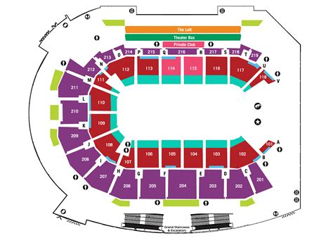 Summit Arena Seating Chart