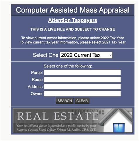 summit county property search