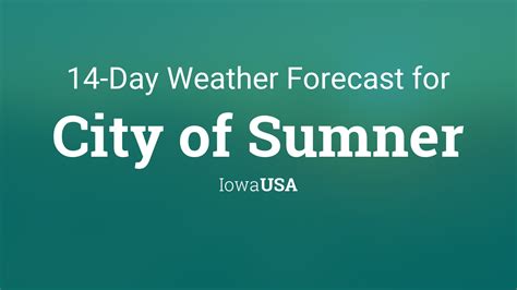 Sumner Iowa Forecast