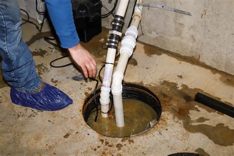Sump Pump Drain Clean Out