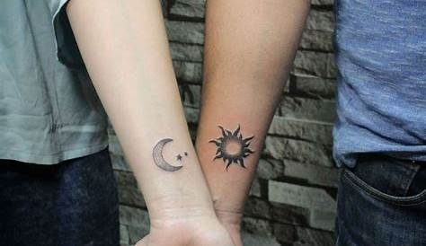 Sun and Moon Couple Tattoos | Tattoo Ideas and Inspiration | Sun
