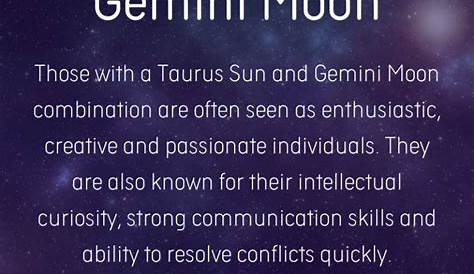 Sun In Gemini Venus In Taurus