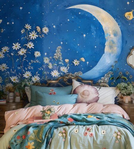 Sun And Moon Themed Bedroom