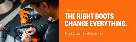 Sun And Snow Boot Fitting