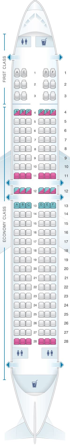 sun country 737 seat map