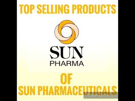 sun pharma best selling products