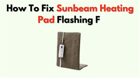 Sunbeam F2 Error Heating Pad